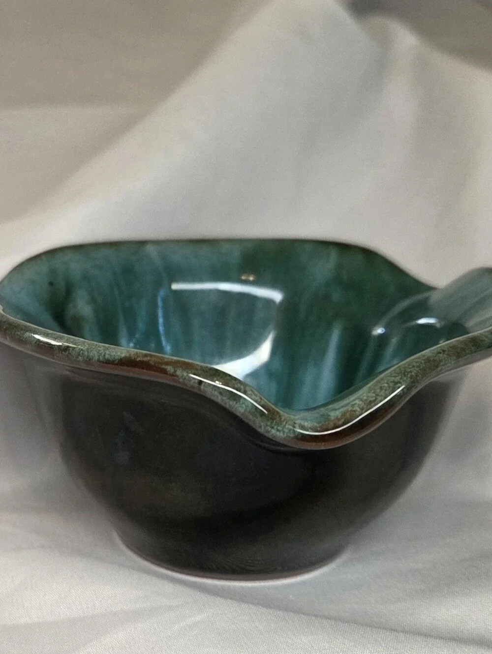 BC35 Vintage ” Blue Mountain Pottery Canada” Bowl Shaped Ashtray.